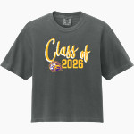 Gospel Light Christian Lions <span class="pdp-name-mascot">Gospel Light Christian School Lions</span> Comfort Colors Women's Heavyweight Boxy Tee Front Thumbnail