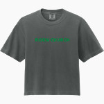 Risen Church <span class="pdp-name-mascot">Risen Church</span> Comfort Colors Women's Heavyweight Boxy Tee Front Thumbnail
