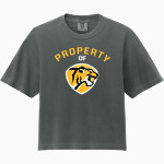 Computech Tigers <span class="pdp-name-mascot">Computech Middle School Tigers</span> Comfort Colors Women's Heavyweight Boxy Tee Front Thumbnail