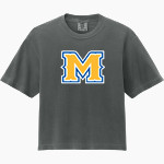 Mcneese Cowboys <span class="pdp-name-mascot">Mcneese Cowboys</span> Comfort Colors Women's Heavyweight Boxy Tee Front Thumbnail