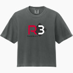 BVSA BOBBY VALENTINE'S SP <span class="pdp-name-mascot">BOBBY VALENTINE'S SPORTS ACADEMY</span> Comfort Colors Women's Heavyweight Boxy Tee Front Thumbnail