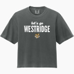 Westridge Tigers <span class="pdp-name-mascot">Westridge Tigers</span> Comfort Colors Women's Heavyweight Boxy Tee Front Thumbnail