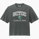 SCTCC Cyclones Online Apparel Store <span class="pdp-name-mascot">St Cloud Cyclones</span> Comfort Colors Women's Heavyweight Boxy Tee Front Thumbnail