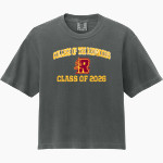 College of the Redwoods CORSAIRS Comfort Colors Women's Heavyweight Boxy Tee Front Thumbnail