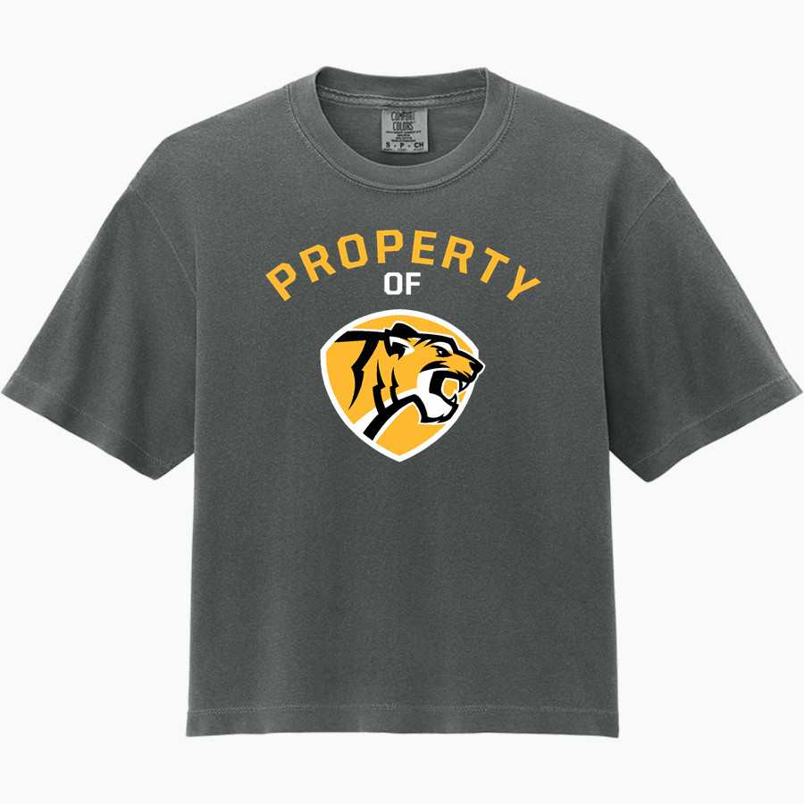 Computech Tigers <span class="pdp-name-mascot">Computech Middle School Tigers</span> Comfort Colors Women's Heavyweight Boxy Tee