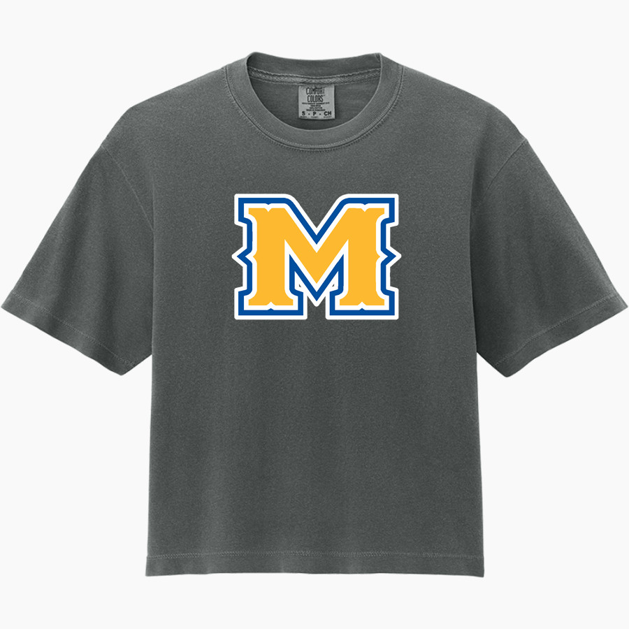 Mcneese Cowboys <span class="pdp-name-mascot">Mcneese Cowboys</span> Comfort Colors Women's Heavyweight Boxy Tee