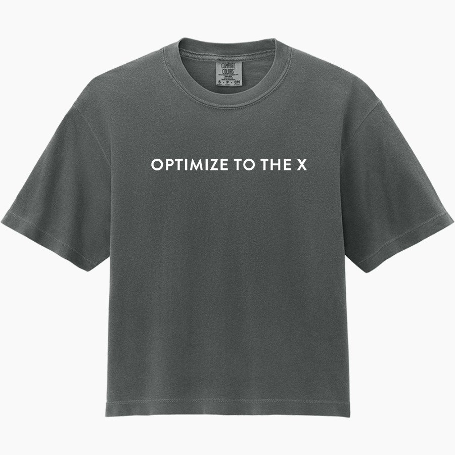 O2X Human Performance Human Performance <span class="pdp-name-mascot">O2X Human Performance</span> Comfort Colors Women's Heavyweight Boxy Tee