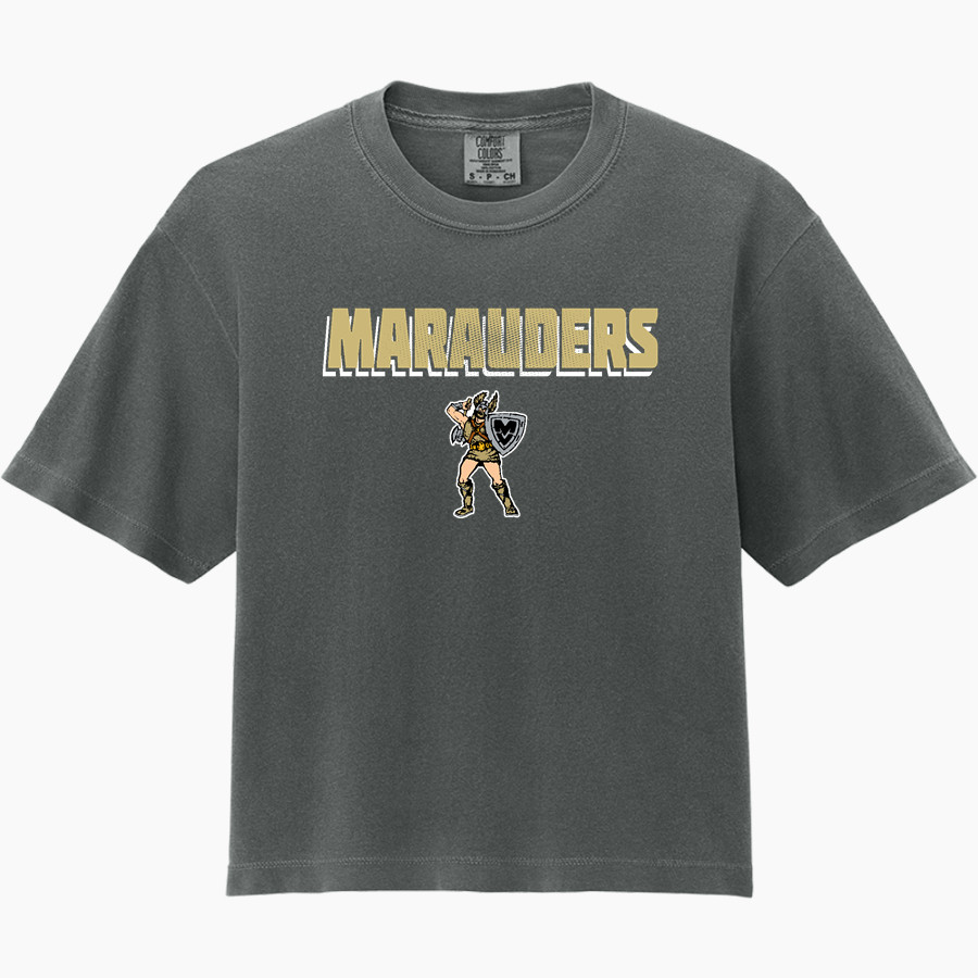 Mt Vernon Marauders Comfort Colors Women's Heavyweight Boxy Tee