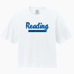 READING SENIOR HIGH SCHOOL BLUE DEVILS <span class="pdp-name-mascot">READING BLUE DEVILS</span> Comfort Colors Women's Heavyweight Boxy Tee Front Thumbnail