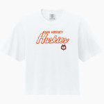 JOHN HERSEY HIGH SCHOOL HUSKIES <span class="pdp-name-mascot">JOHN HERSEY HUSKIES</span> Comfort Colors Women's Heavyweight Boxy Tee Front Thumbnail