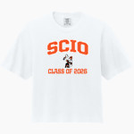 Scio Loggers <span class="pdp-name-mascot">Scio Loggers</span> Comfort Colors Women's Heavyweight Boxy Tee Front Thumbnail