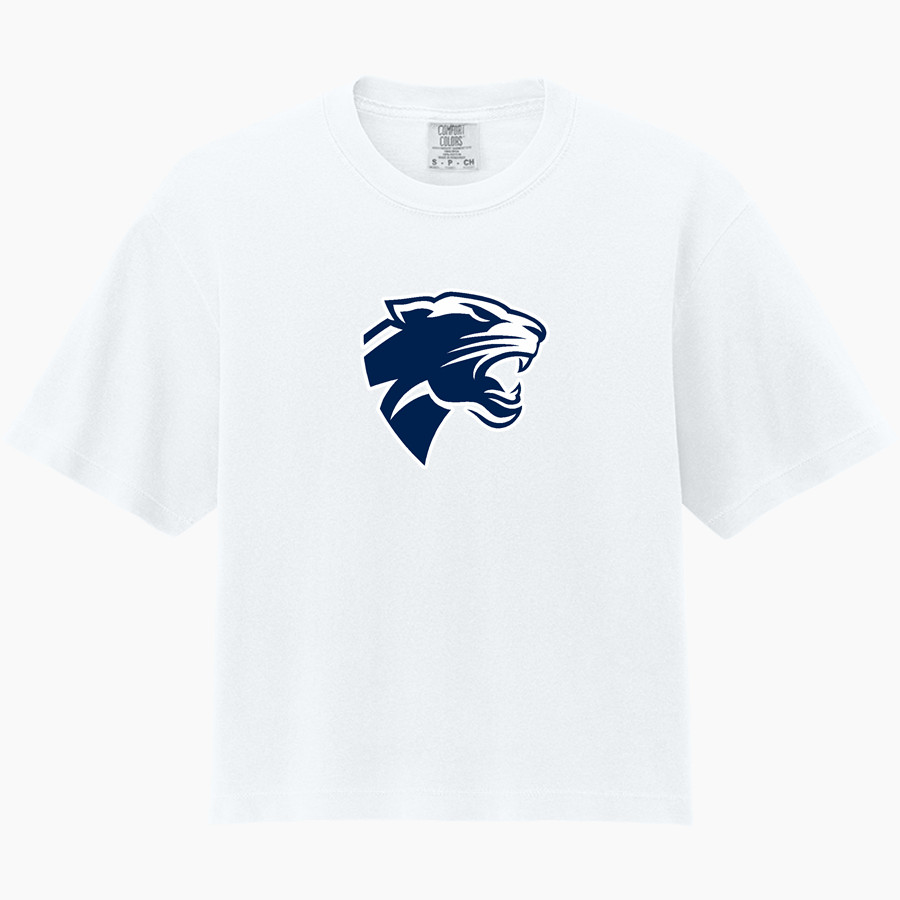 Bell Shoals Panthers <span class="pdp-name-mascot">Bell Shoals Panthers</span> Comfort Colors Women's Heavyweight Boxy Tee