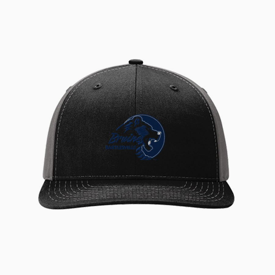 BARTLESVILLE HIGH SCHOOL BRUINS <span class="pdp-name-mascot">BARTLESVILLE BRUINS</span> Richardson Solid Twill Trucker