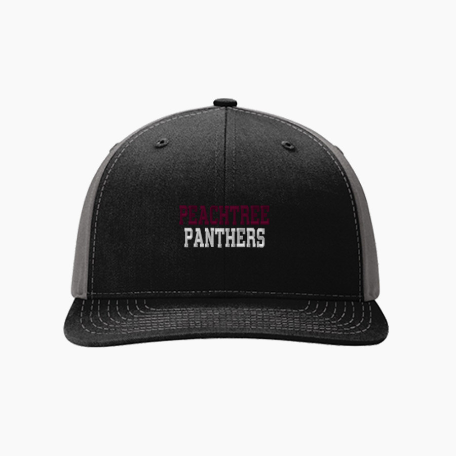 Peachtree Panthers <span class="pdp-name-mascot">Peachtree Academy Panthers</span> Richardson Solid Twill Trucker