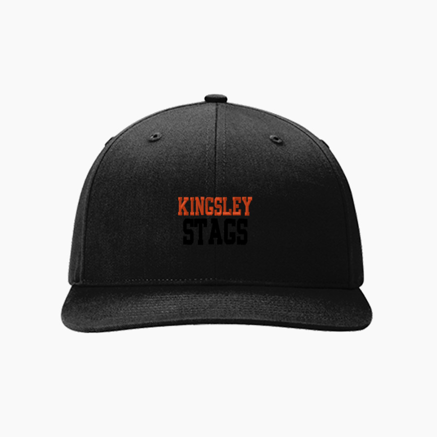 KINGSLEY HIGH SCHOOL STAGS <span class="pdp-name-mascot">KINGSLEY AREA STAGS</span> Richardson Solid Twill Trucker