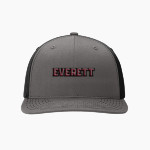 Everett Trojan <span class="pdp-name-mascot">Everett Trojans</span> Richardson Solid Twill Trucker Front Thumbnail