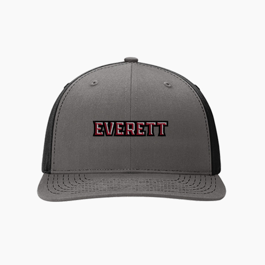 Everett Trojan <span class="pdp-name-mascot">Everett Trojans</span> Richardson Solid Twill Trucker