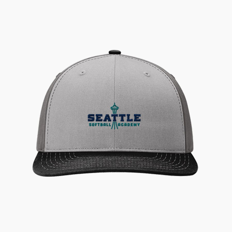 Seattle Softball Academy Seattle <span class="pdp-name-mascot">Seattle Softball Academy</span> Richardson Solid Twill Trucker