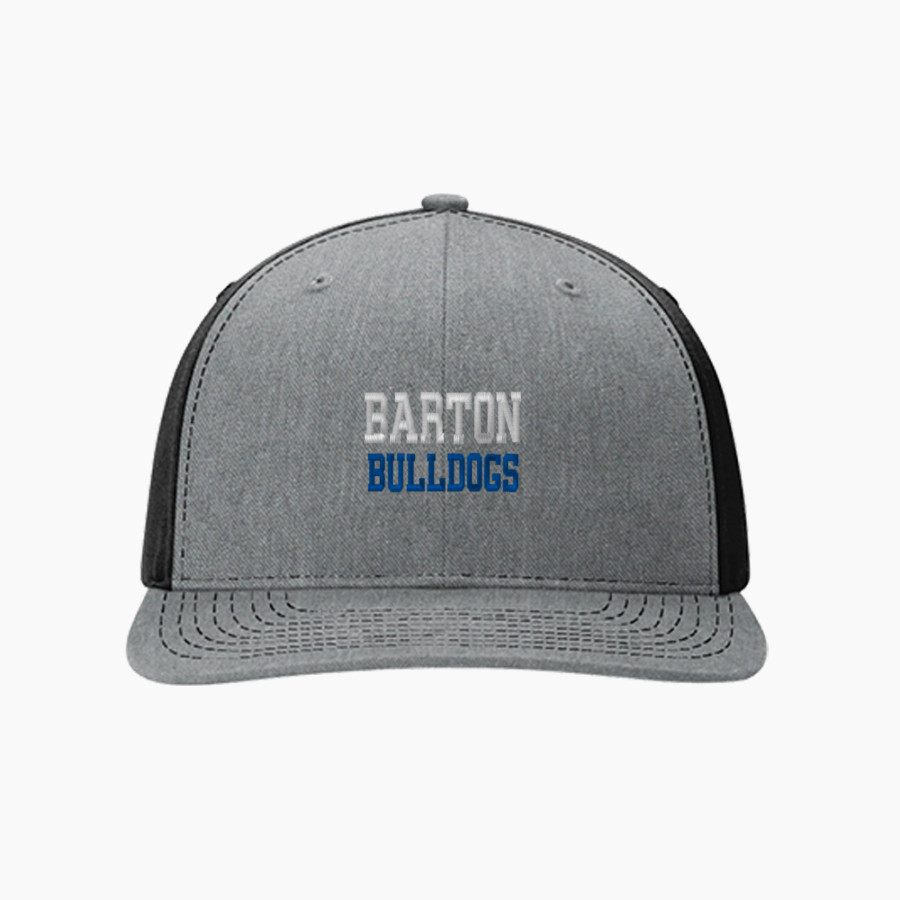 Barton College Official Store of the Bulldogs <span class="pdp-name-mascot">Barton Bulldogs</span> Richardson Solid Twill Trucker