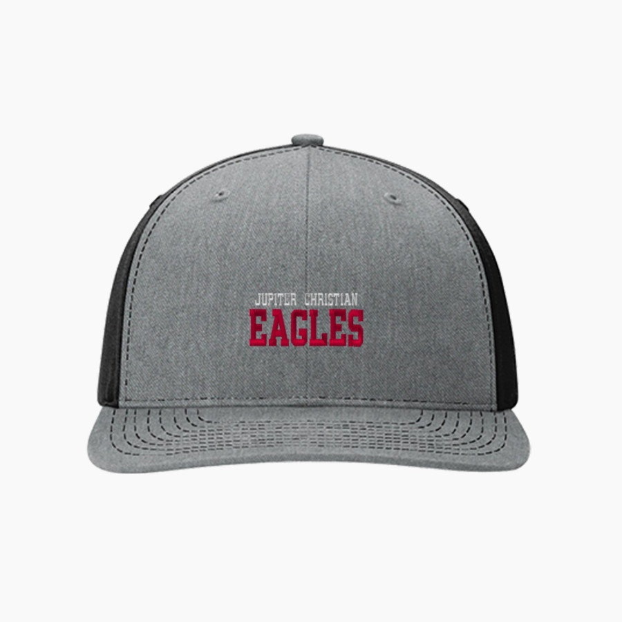 Jupiter Christian Eagles <span class="pdp-name-mascot">Jupiter Eagles</span> Richardson Solid Twill Trucker