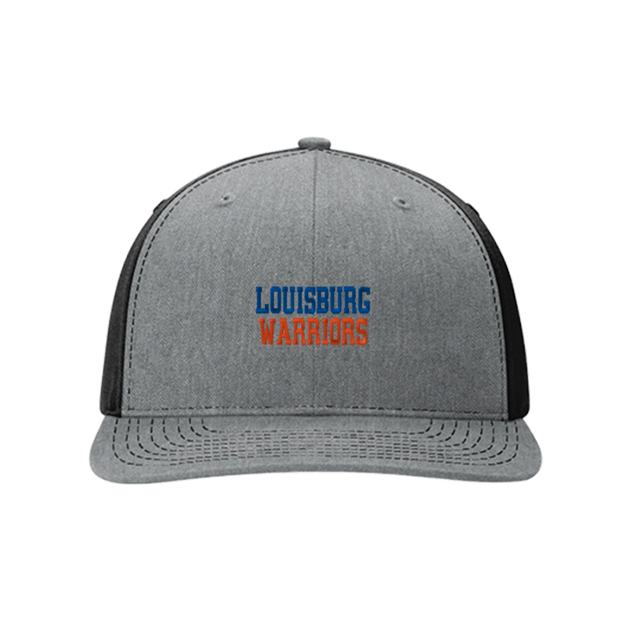 LOUISBURG HIGH SCHOOL WARRIORS <span class="pdp-name-mascot">LOUISBURG WARRIORS</span> Richardson Solid Twill Trucker