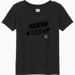 MANDAN HIGH SCHOOL BRAVES <span class="pdp-name-mascot">MANDAN BRAVES</span> Gildan Heavy Cotton Toddler T-Shirt Front Thumbnail