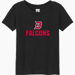 Dunedin Falcons <span class="pdp-name-mascot">Dunedin High School Falcons</span> Gildan Heavy Cotton Toddler T-Shirt Front Thumbnail