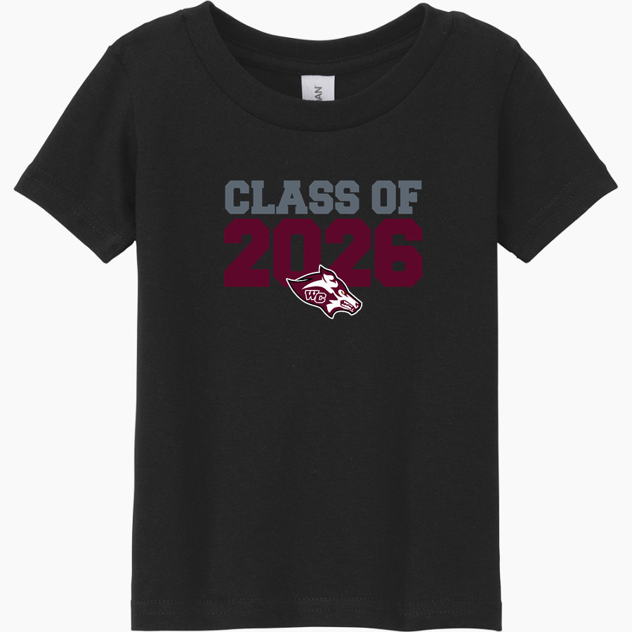 WATFORD CITY HIGH SCHOOL WOLVES Gildan Heavy Cotton Toddler T-Shirt