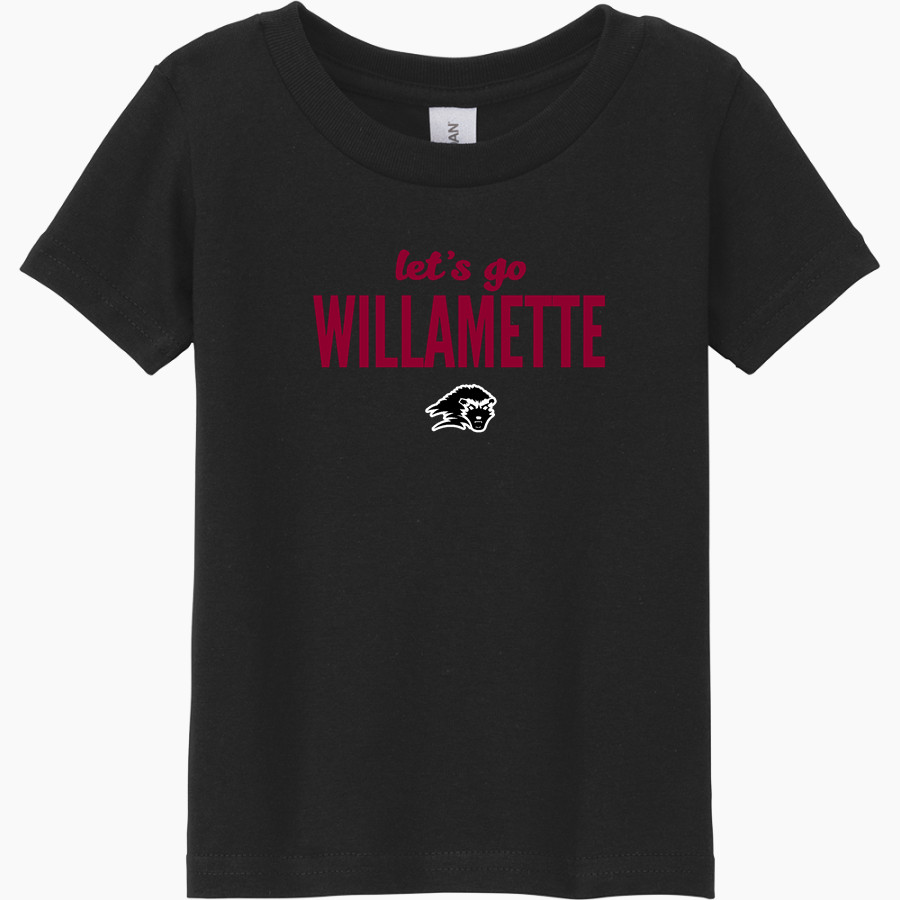 Willamette Wolverines <span class="pdp-name-mascot">Willamette Wolverines</span> Gildan Heavy Cotton Toddler T-Shirt