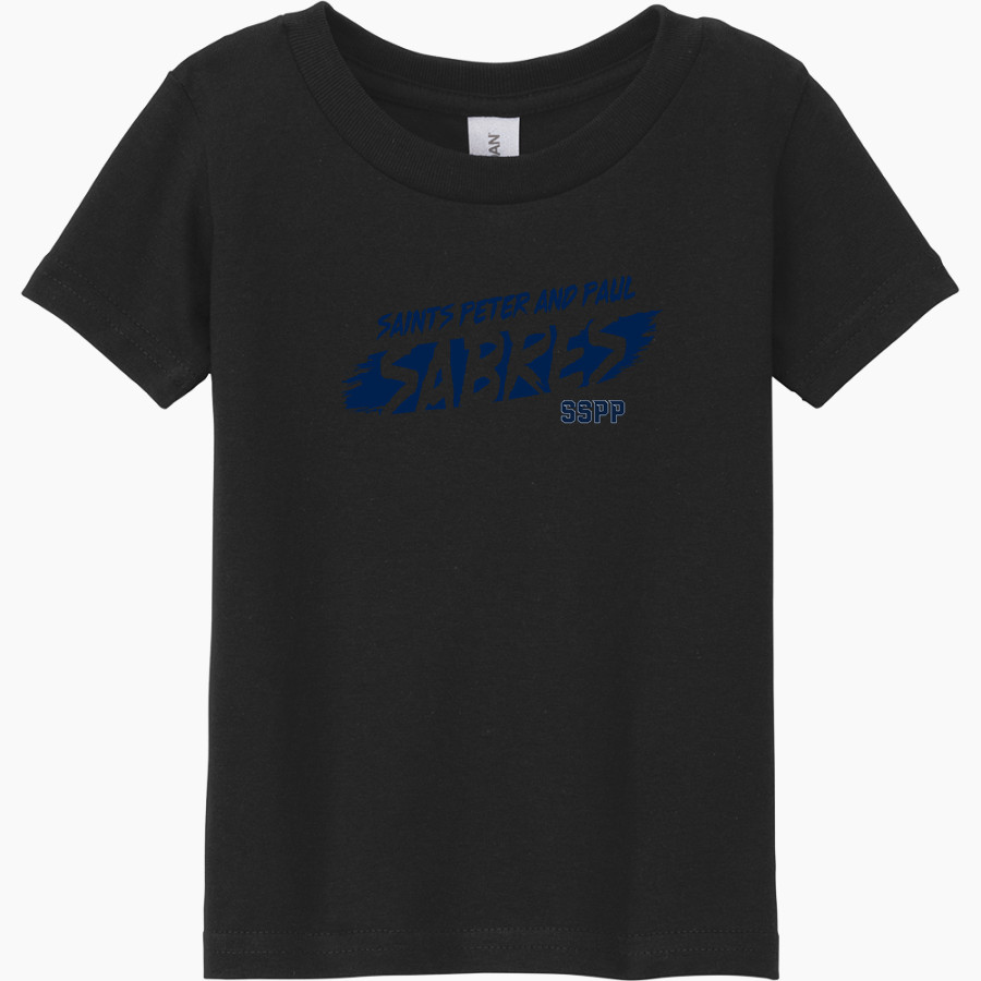 Saints Peter and Paul Sabres Gildan Heavy Cotton Toddler T-Shirt