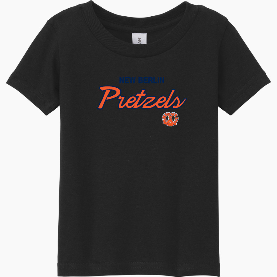 NEW BERLIN HIGH SCHOOL PRETZELS <span class="pdp-name-mascot">NEW BERLIN PRETZELS</span> Gildan Heavy Cotton Toddler T-Shirt