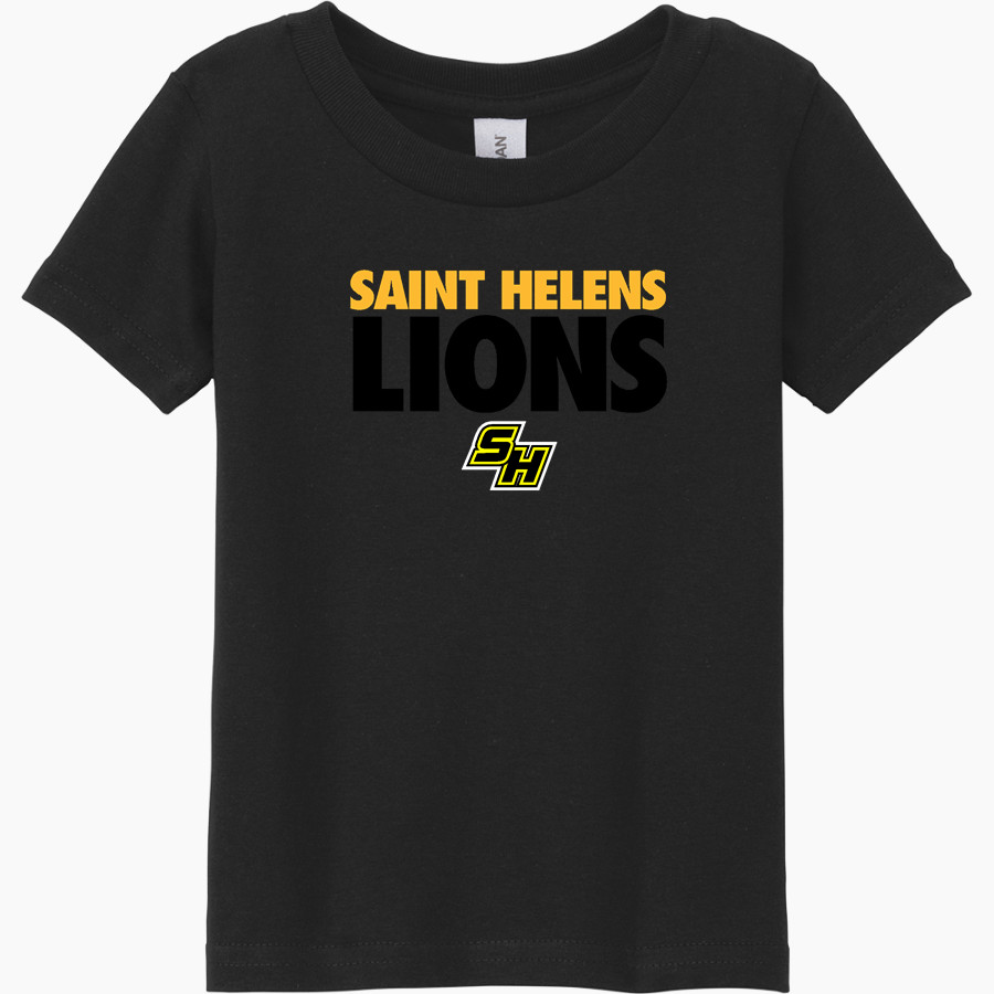 SAINT HELENS HIGH SCHOOL LIONS <span class="pdp-name-mascot">SAINT HELENS LIONS</span> Gildan Heavy Cotton Toddler T-Shirt