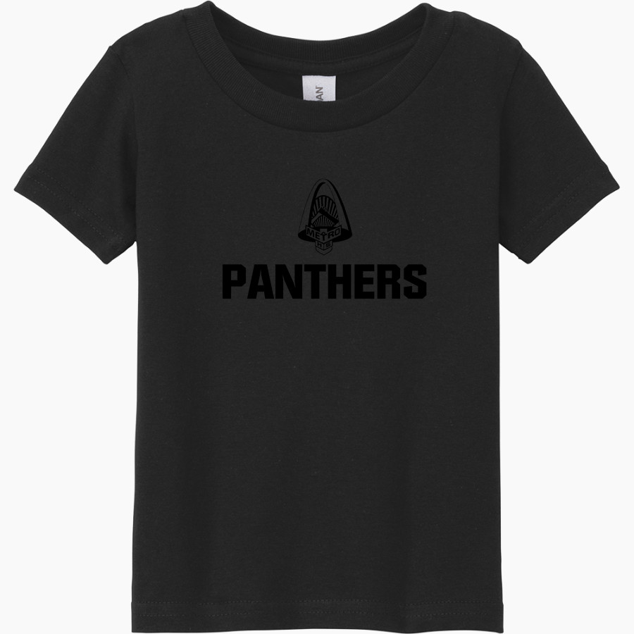 METRO ACADEMIC & CLASSICAL HIGH SCHOOL Online Store <span class="pdp-name-mascot">METRO ACADEMY & CLASSICAL METRO PANTHERS</span> Gildan Heavy Cotton Toddler T-Shirt
