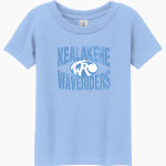 KEALAKEHE HIGH SCHOOL WAVERIDERS <span class="pdp-name-mascot">KEALAKEHE WAVERIDERS</span> Gildan Heavy Cotton Toddler T-Shirt Front Thumbnail