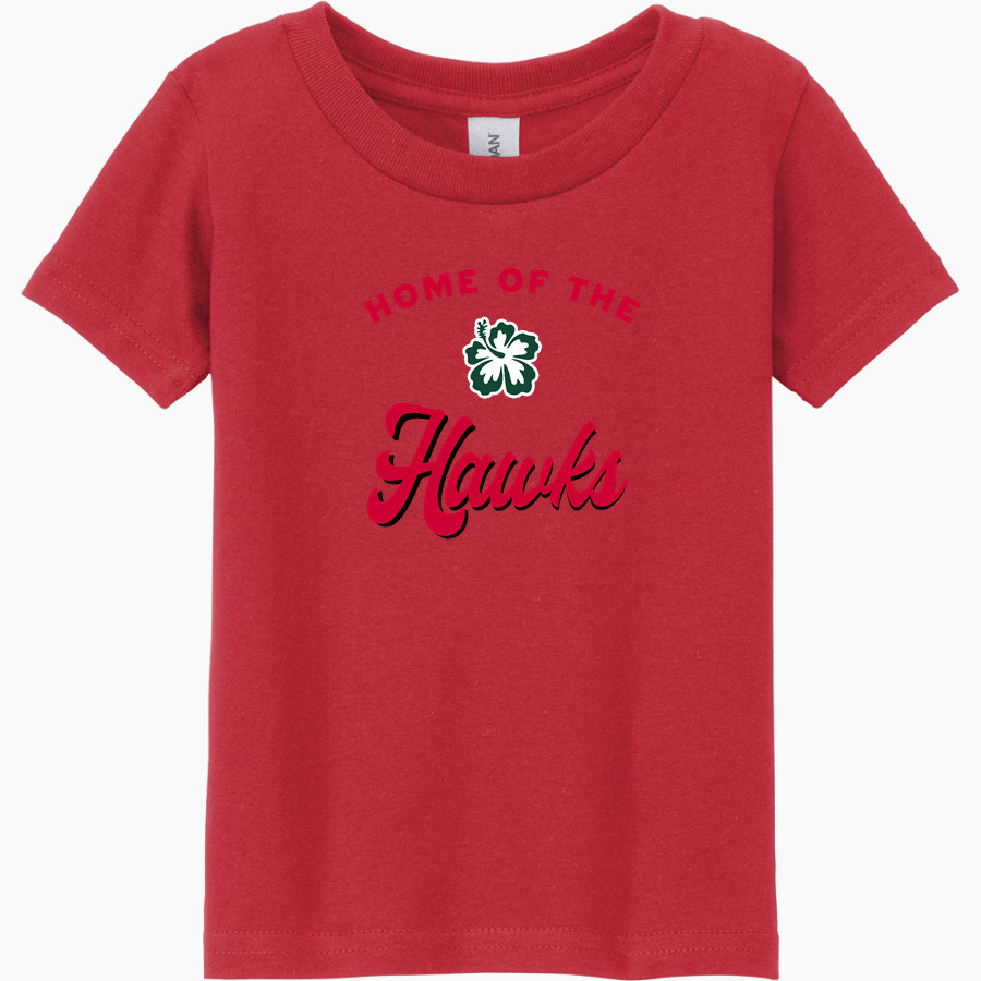 APIS Hawks <span class="pdp-name-mascot">Asia Pacific International GreenHawks</span> Gildan Heavy Cotton Toddler T-Shirt