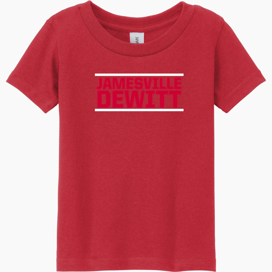 Jamesville DeWitt Red Rams <span class="pdp-name-mascot">Jamesville DeWitt Red Rams or JD Red Rams</span> Gildan Heavy Cotton Toddler T-Shirt