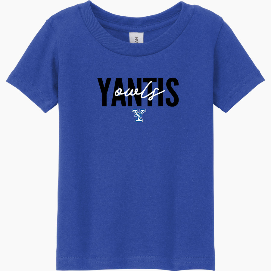 YANTIS HIGH SCHOOL OWLS <span class="pdp-name-mascot">YANTIS OWLS</span> Gildan Heavy Cotton Toddler T-Shirt