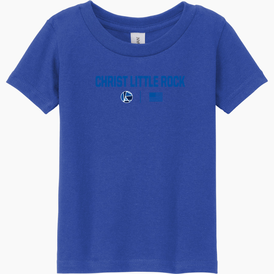 Christ Little Rock Falcons <span class="pdp-name-mascot">Christ Little Rock Falcons</span> Gildan Heavy Cotton Toddler T-Shirt