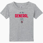 U. S. GRANT HIGH SCHOOL GENERALS Gildan Heavy Cotton Toddler T-Shirt Front Thumbnail
