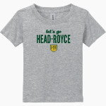 Head-Royce Jayhawks Gildan Heavy Cotton Toddler T-Shirt Front Thumbnail