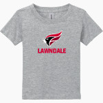 LAWNDALE HIGH SCHOOL CARDINALS <span class="pdp-name-mascot">LAWNDALE CARDINALS</span> Gildan Heavy Cotton Toddler T-Shirt Front Thumbnail