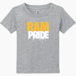 CUBA HIGH SCHOOL RAMS <span class="pdp-name-mascot">CUBA RAMS</span> Gildan Heavy Cotton Toddler T-Shirt Front Thumbnail
