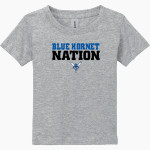 Kipp Delta Collegiate Blue Hornets <span class="pdp-name-mascot">Kipp Delta Collegiate Blue Hornets</span> Gildan Heavy Cotton Toddler T-Shirt Front Thumbnail