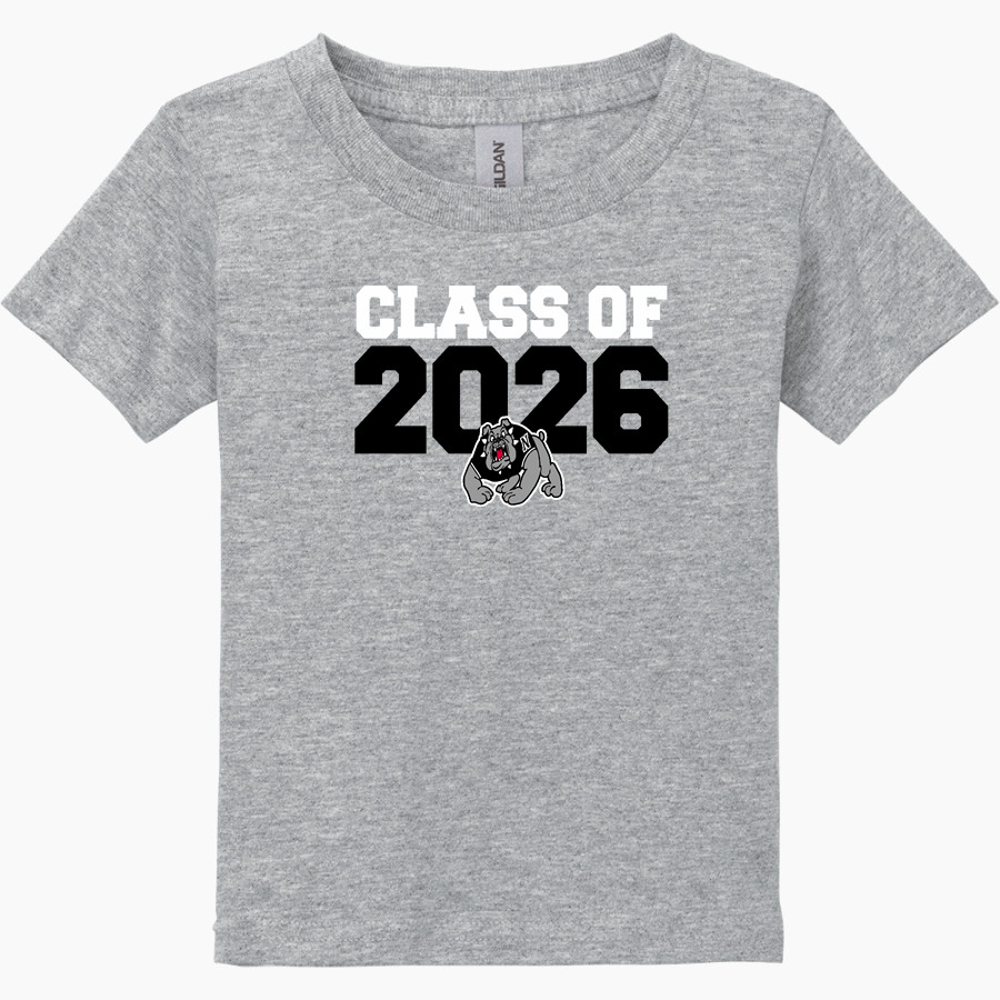 NIKISKI HIGH SCHOOL BULLDOGS <span class="pdp-name-mascot">NIKISKI BULLDOGS</span> Gildan Heavy Cotton Toddler T-Shirt