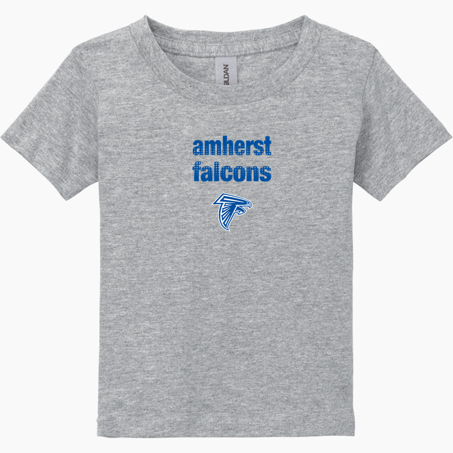 AMHERST HIGH SCHOOL FALCONS <span class="pdp-name-mascot">AMHERST FALCONS</span> Gildan Heavy Cotton Toddler T-Shirt