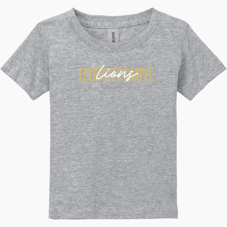 LEVERETTS CHAPEL HIGH SCHOOL LIONS <span class="pdp-name-mascot">LEVERETTS CHAPEL LIONS</span> Gildan Heavy Cotton Toddler T-Shirt