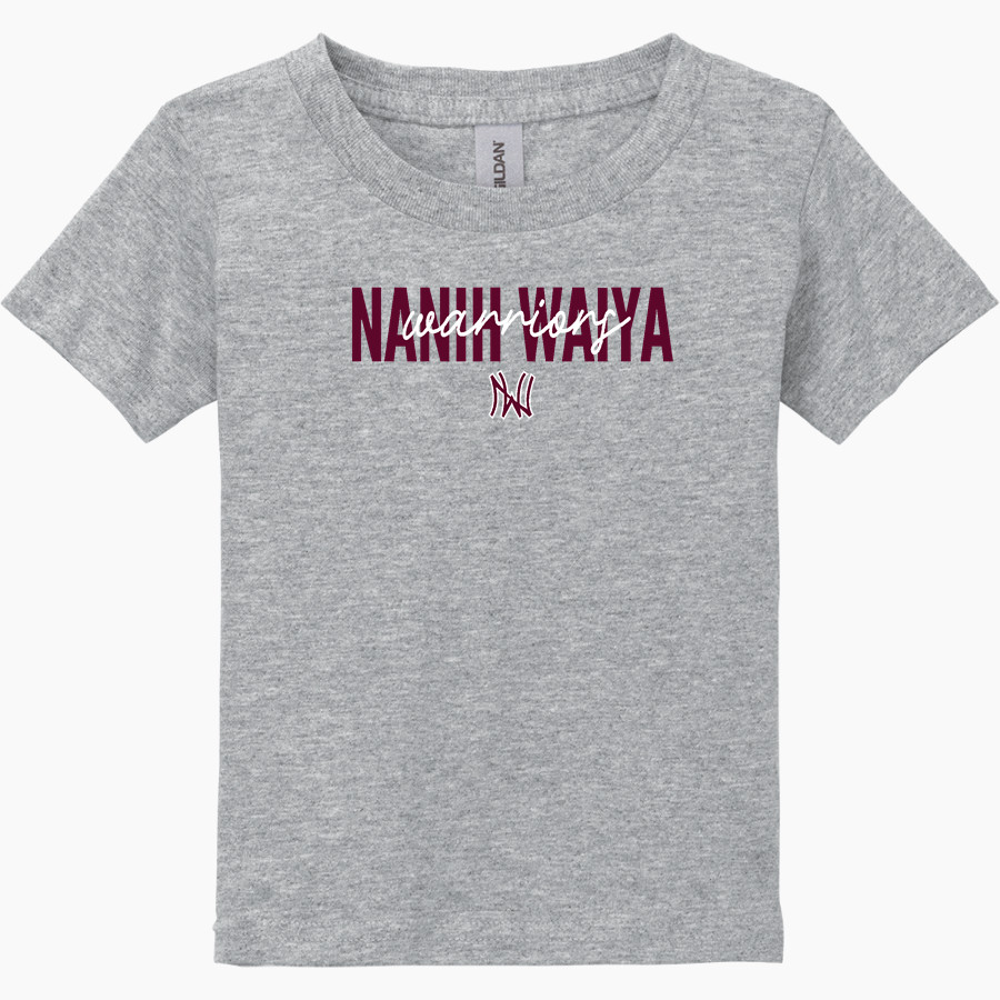 NANIH WAIYA HIGH SCHOOL WARRIORS <span class="pdp-name-mascot">NANIH WAIYA WARRIORS</span> Gildan Heavy Cotton Toddler T-Shirt