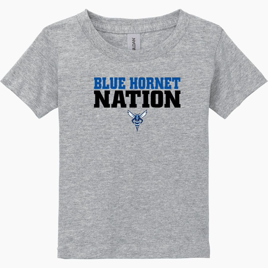 Kipp Delta Collegiate Blue Hornets <span class="pdp-name-mascot">Kipp Delta Collegiate Blue Hornets</span> Gildan Heavy Cotton Toddler T-Shirt