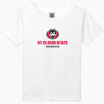 St. Cloud State University The Official Online Store <span class="pdp-name-mascot">St. Cloud State Huskies</span> Gildan Heavy Cotton Toddler T-Shirt Front Thumbnail