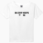 Big Drip Hoops Big Drip Hoops <span class="pdp-name-mascot">Big Drip Hoops</span> Gildan Heavy Cotton Toddler T-Shirt Front Thumbnail